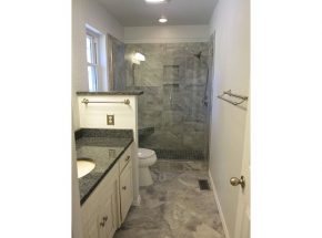 Beautiful Bathroom Remodel Completed By Edmond, OKC Remodel Experts at Weber Home Improvement.
